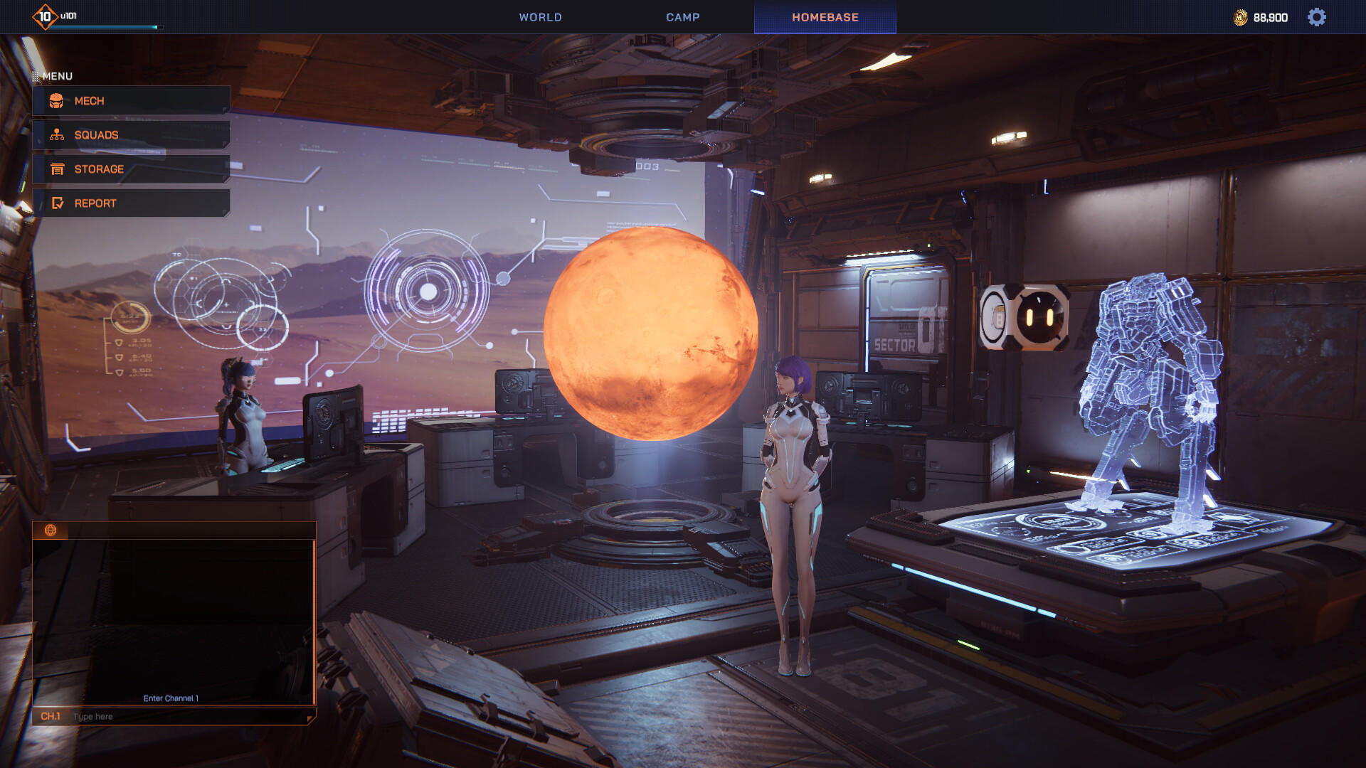 Screenshot of Space Gears