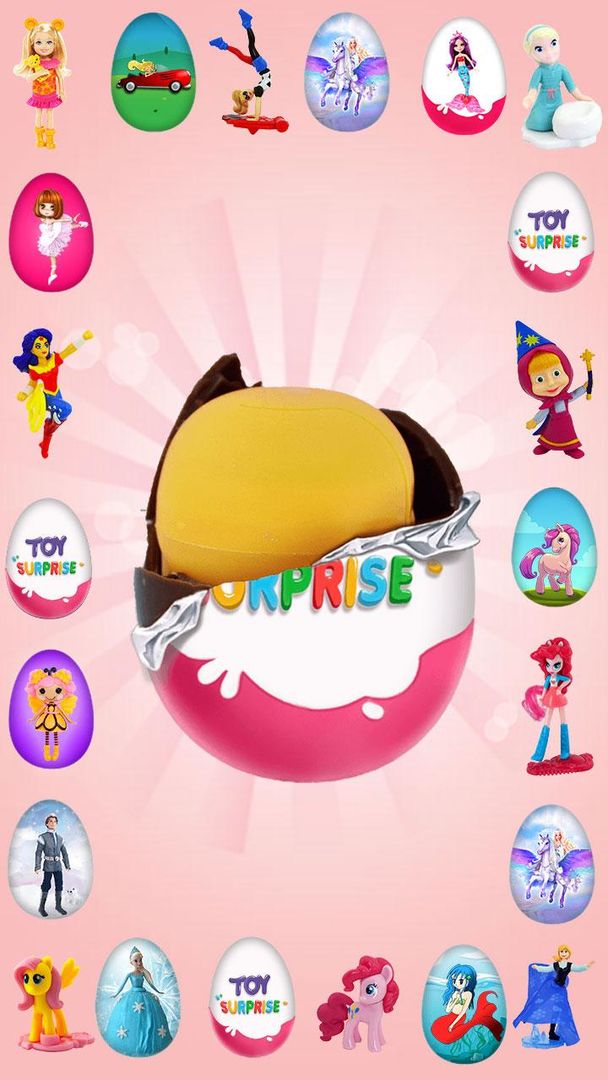 Surprise Eggs Girls screenshot game