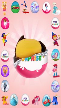 Surprise Eggs Girls Game Screenshot