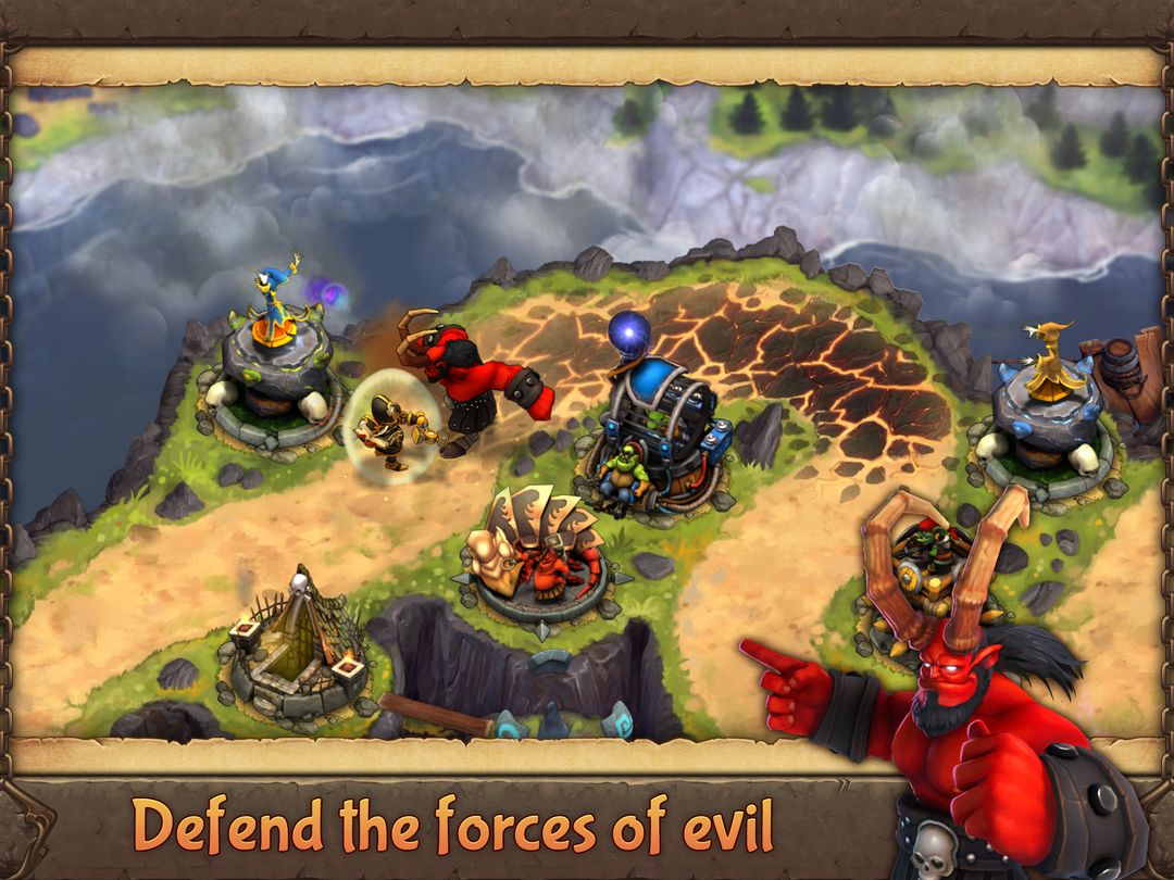 Evil Defenders ภาพหน้าจอเกม