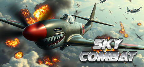 Banner of Sky Combat: WWII Warplane Races 