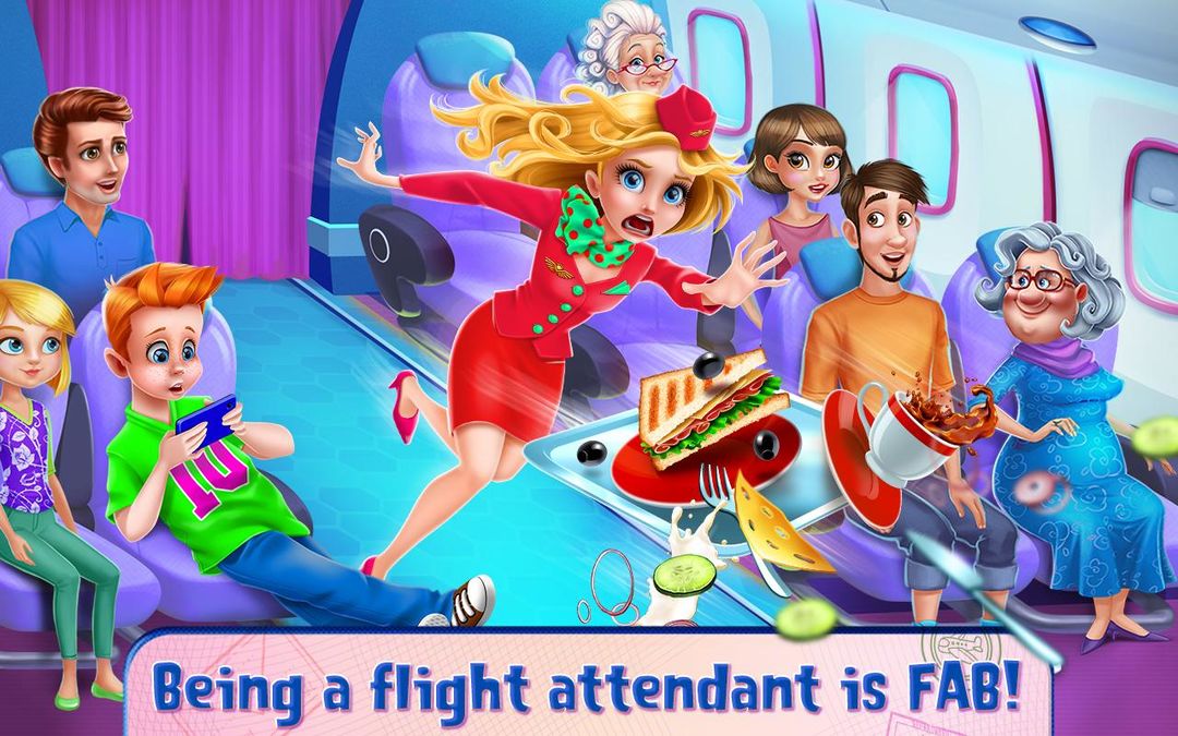 Sky Girls - Flight Attendants screenshot game