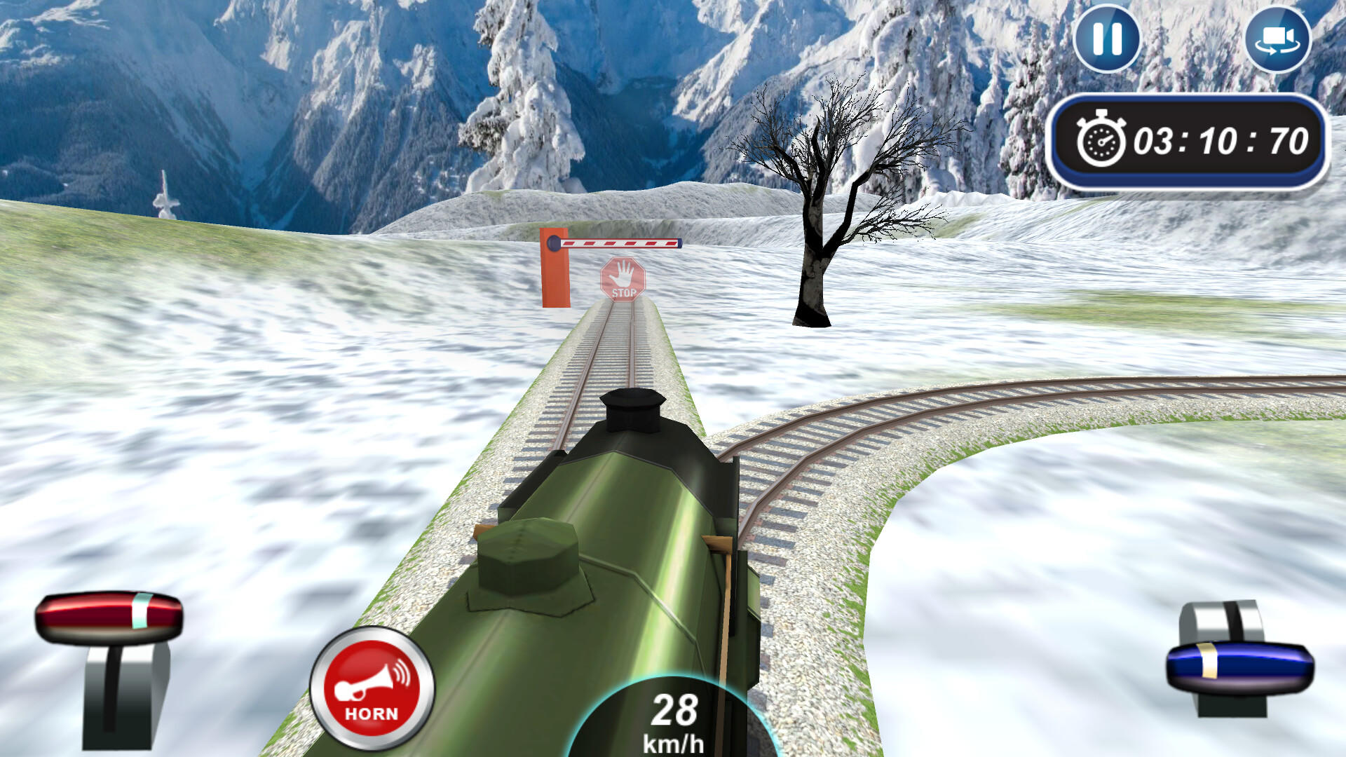 Screenshot of Eastern Europe Train Sim 2