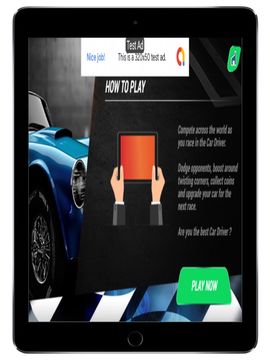 Car driver racing game Game Screenshot