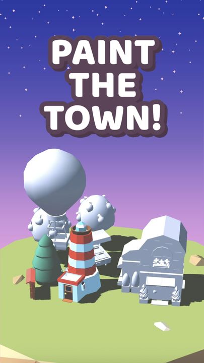 Color Town 3D! Game Screenshot