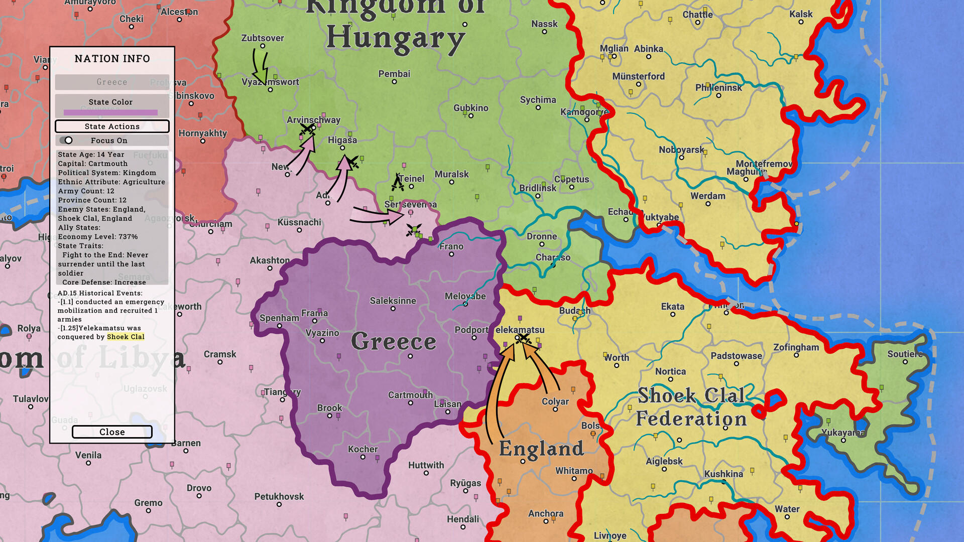 Cuplikan Layar Game Fantasy Map Simulator