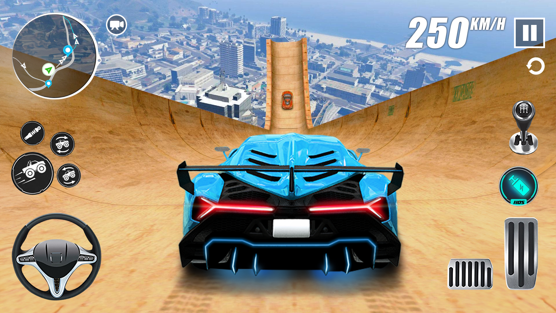 Скриншот игры Car Driving Simulator: Race 3D