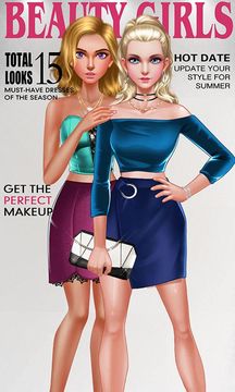 Fashion Star Celebrity Sister Game Screenshot