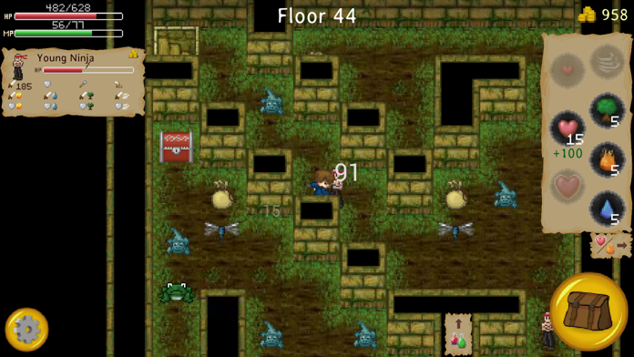The Enchanted Cave screenshot game