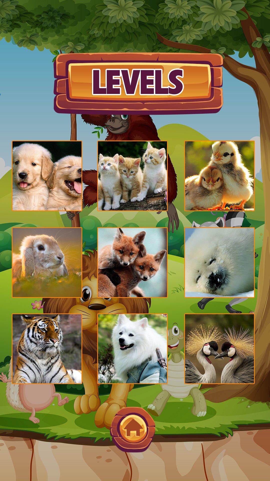 Dog Puzzles - Jigsaw Puzzle Game for Kids with Real Pictures of Cute Puppies  and Dogs::Appstore for Android