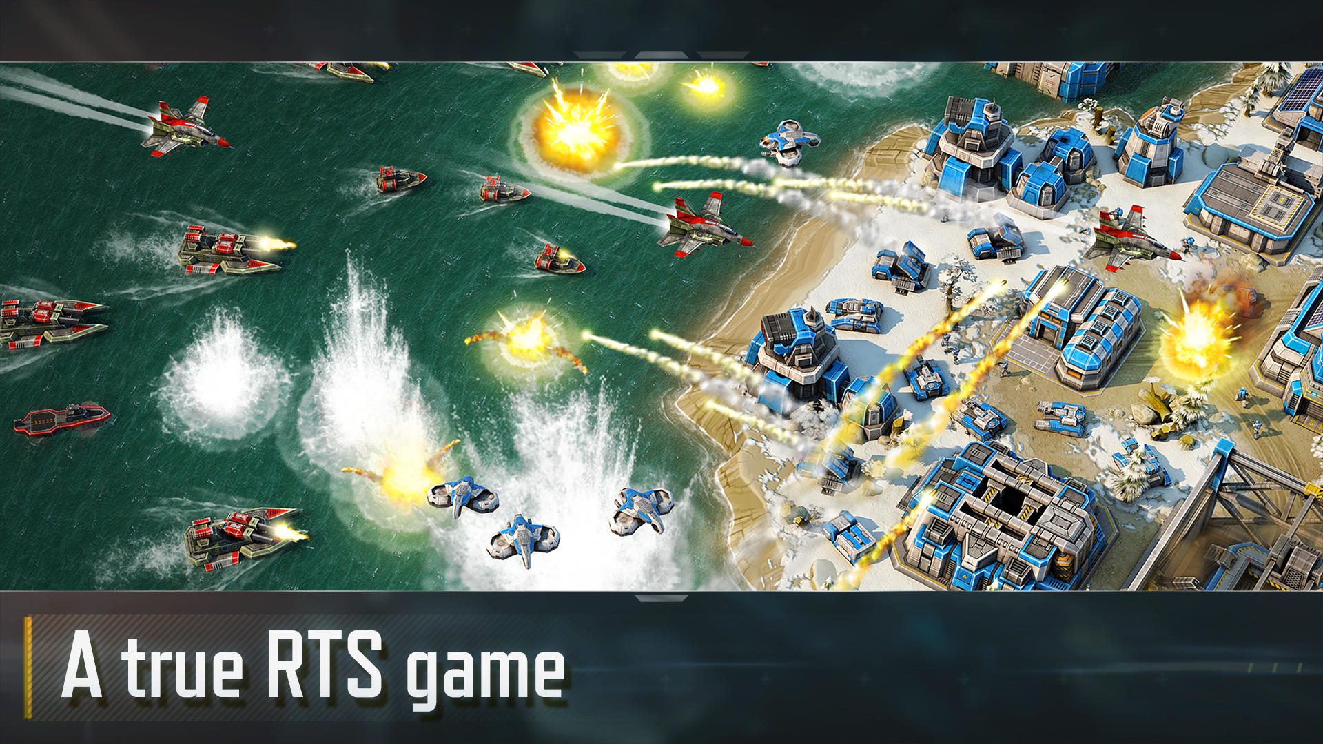 Screenshot 1 of Art of War 3: PvP RTS strategy game modern warfare 4.4.10