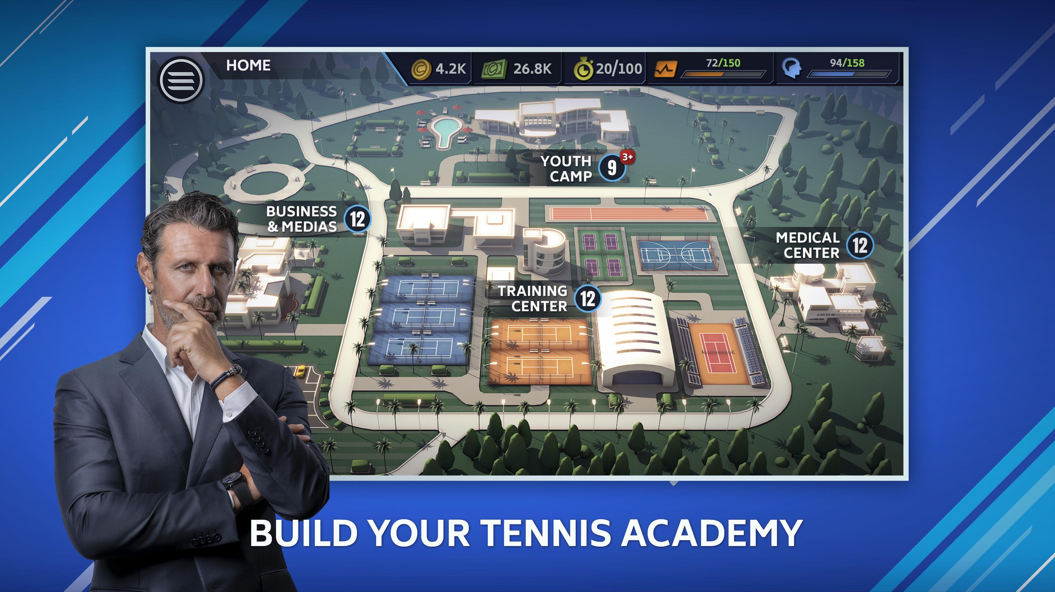 Screenshot 1 of Tennis Manager Mobile 1.36.5905