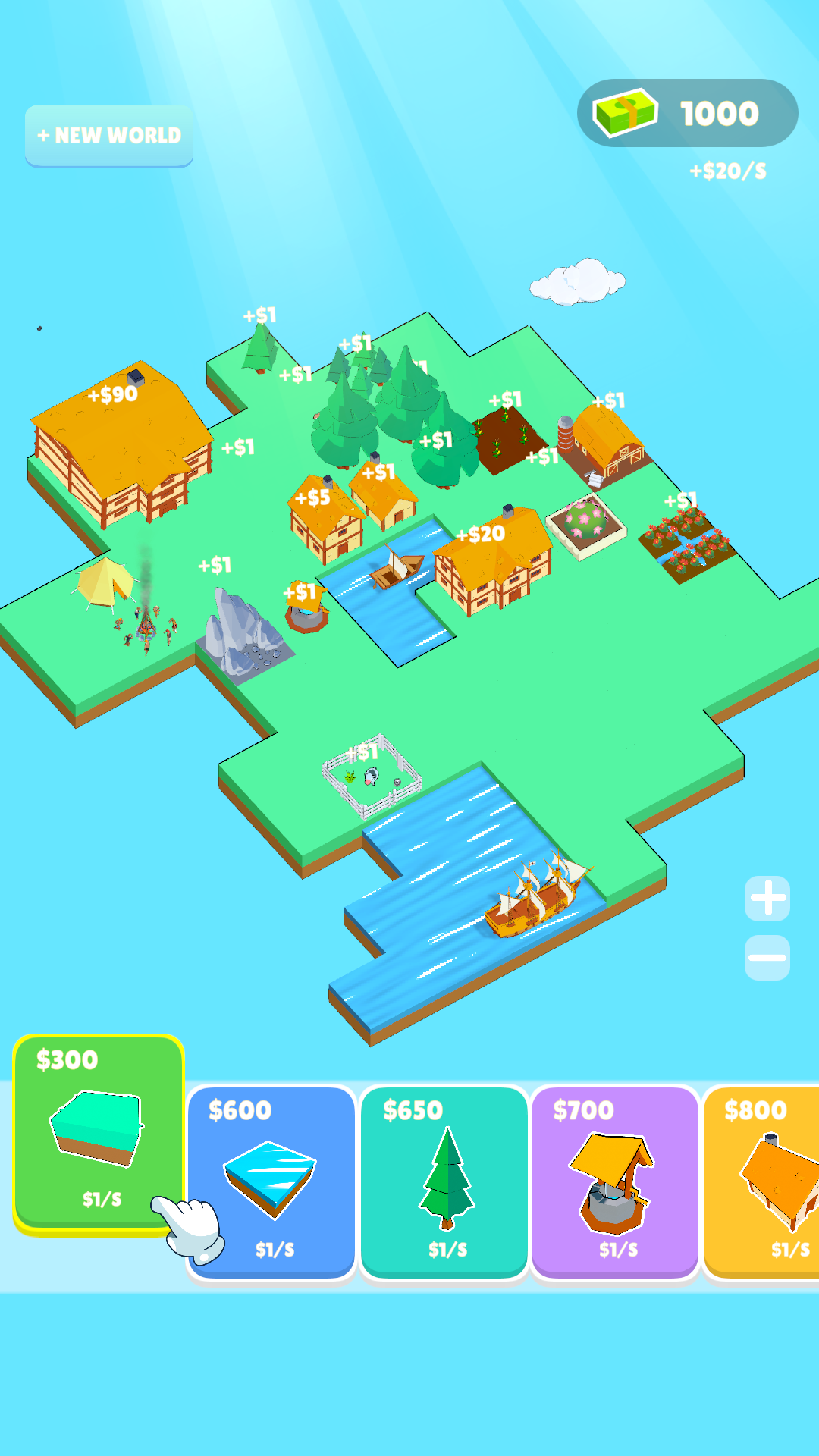 Captura de Tela do Jogo Infinity Build