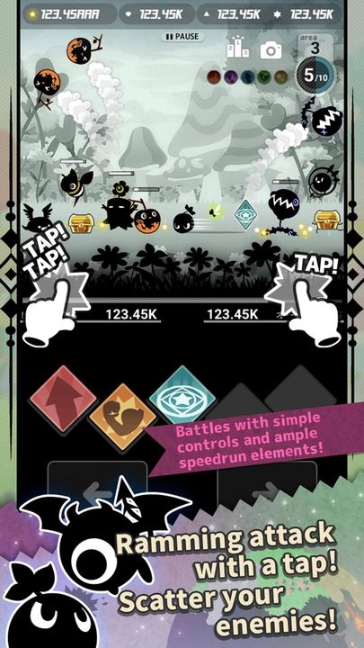 Shadow Land - Endless Tap Game Screenshot