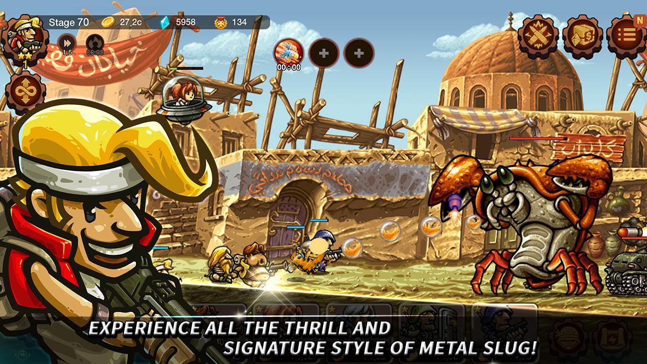 Metal Slug Infinity : Idle Game Game Screenshot
