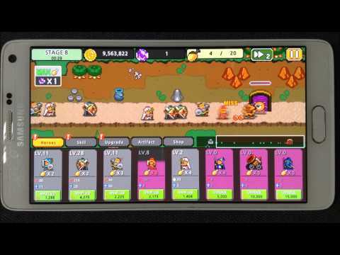 Screenshot of the video of Dots Heroes : RPG Defense