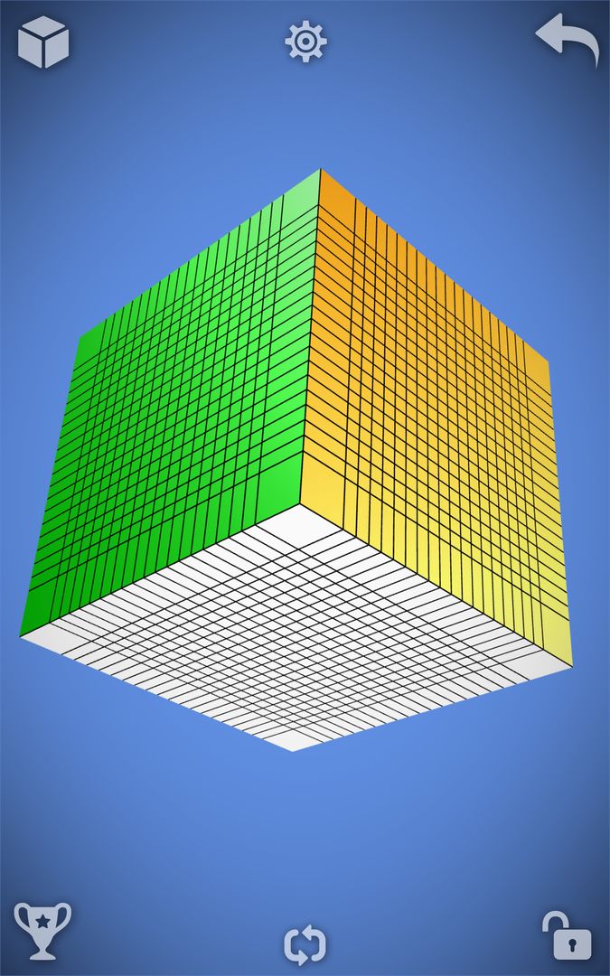 Screenshot of Magic Cube Puzzle 3D
