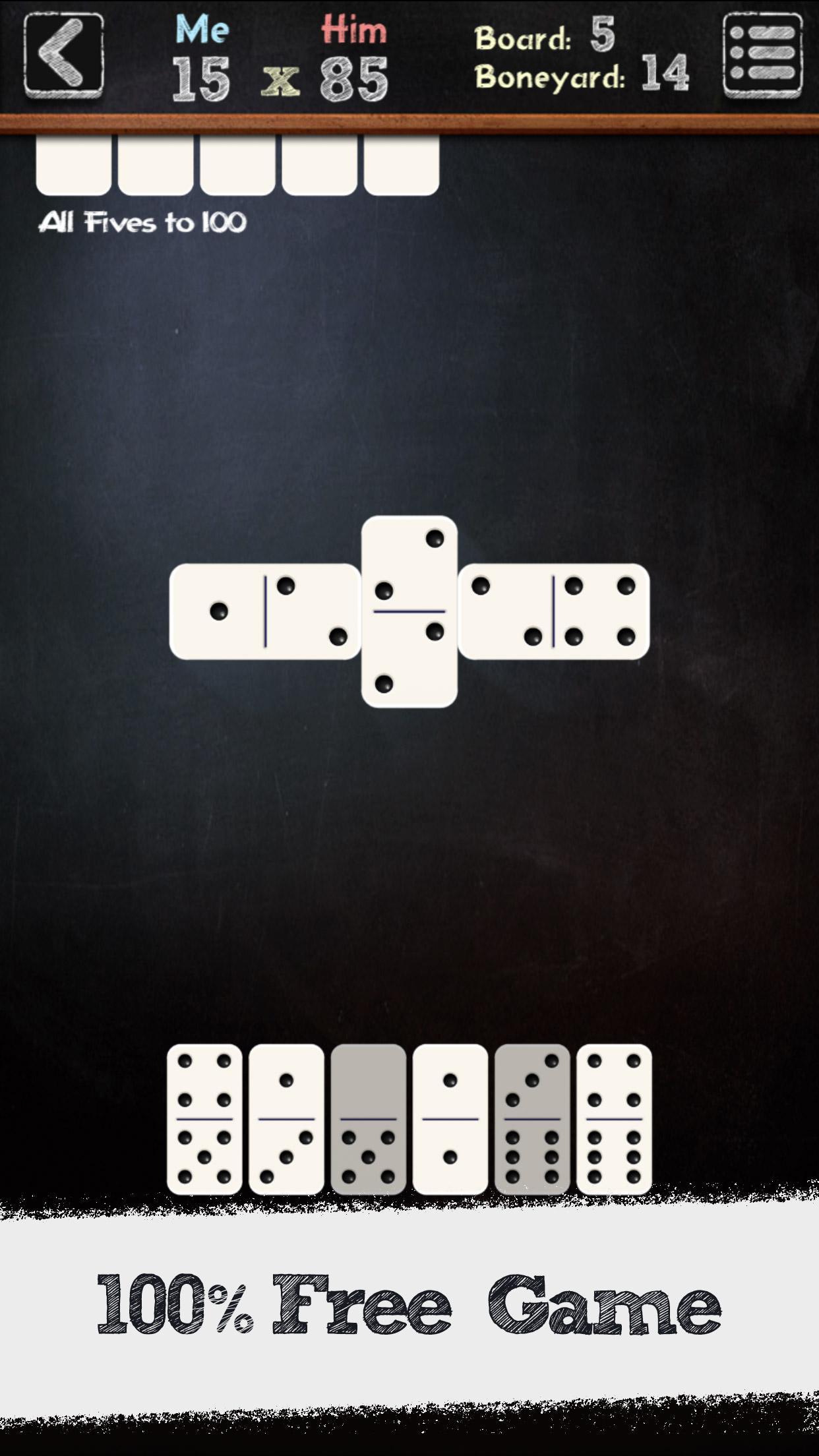 Скриншот игры Dominoes Classic Dominos Game
