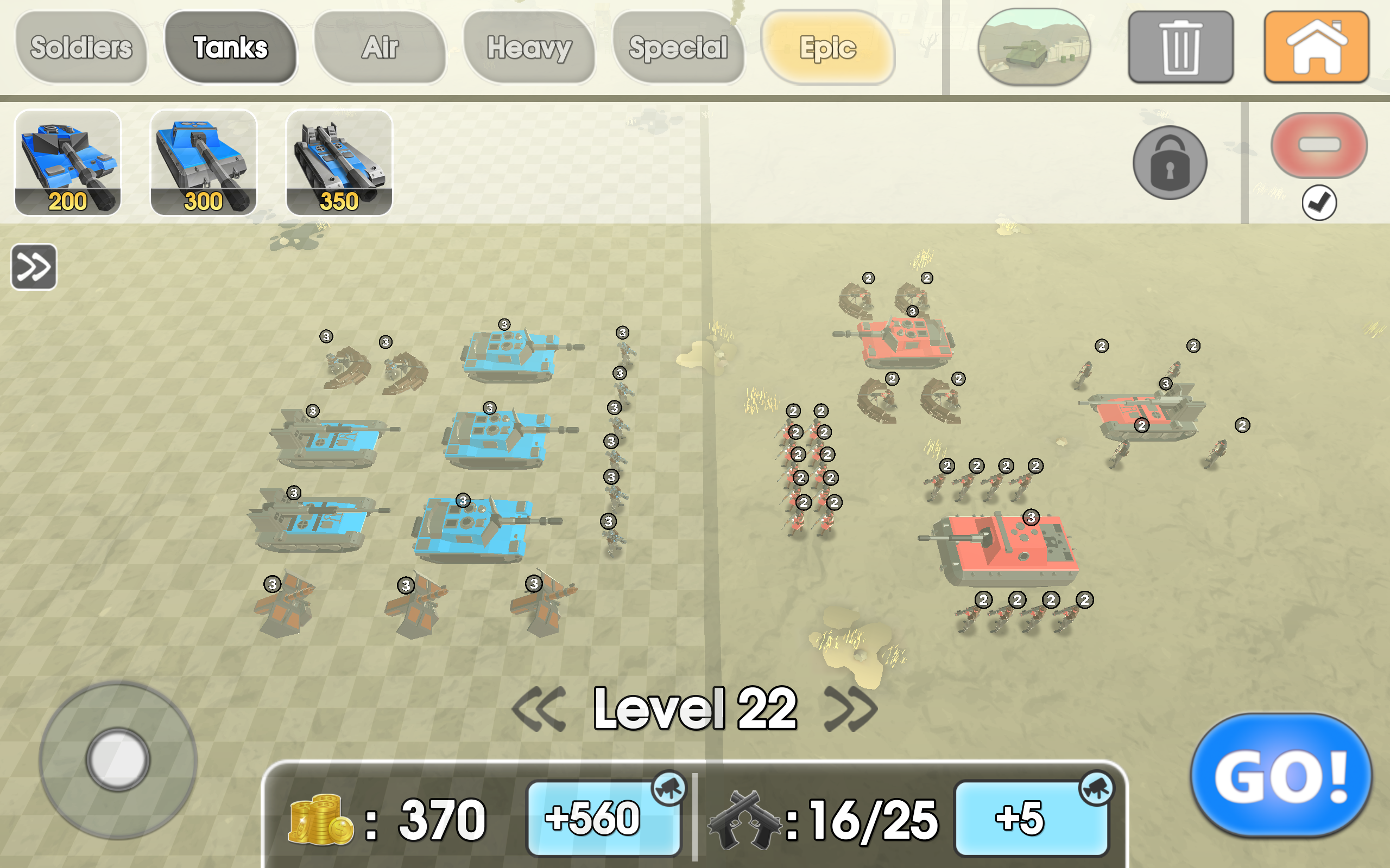 Скриншот игры Army Battle Simulator