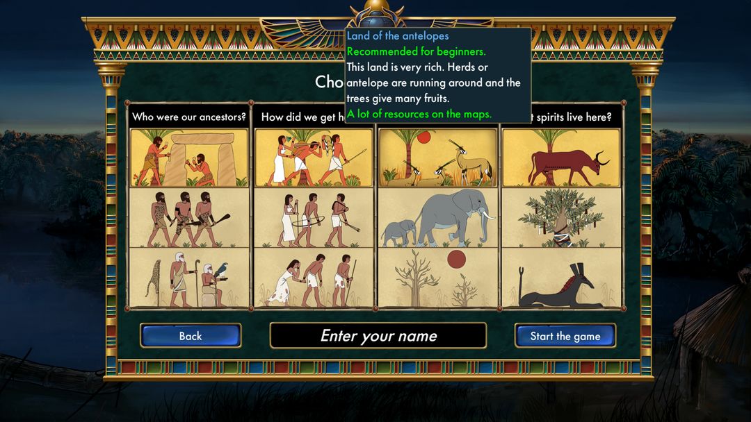 Predynastic Egypt Lite screenshot game