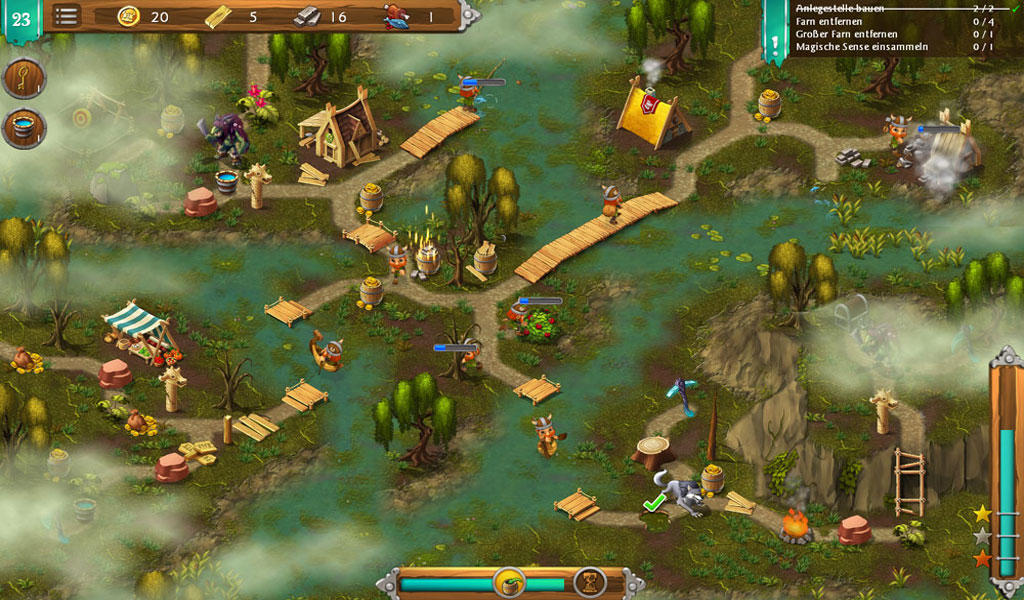 Northland Heroes ภาพหน้าจอเกม