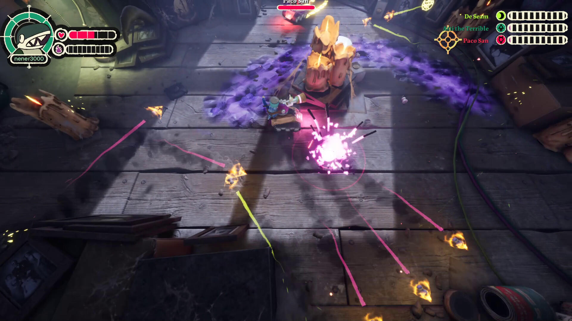 Attic Panic Game Screenshot