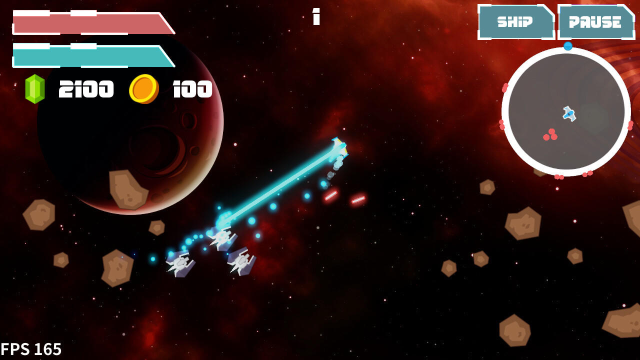 Screenshot of Hyperspace Nebula