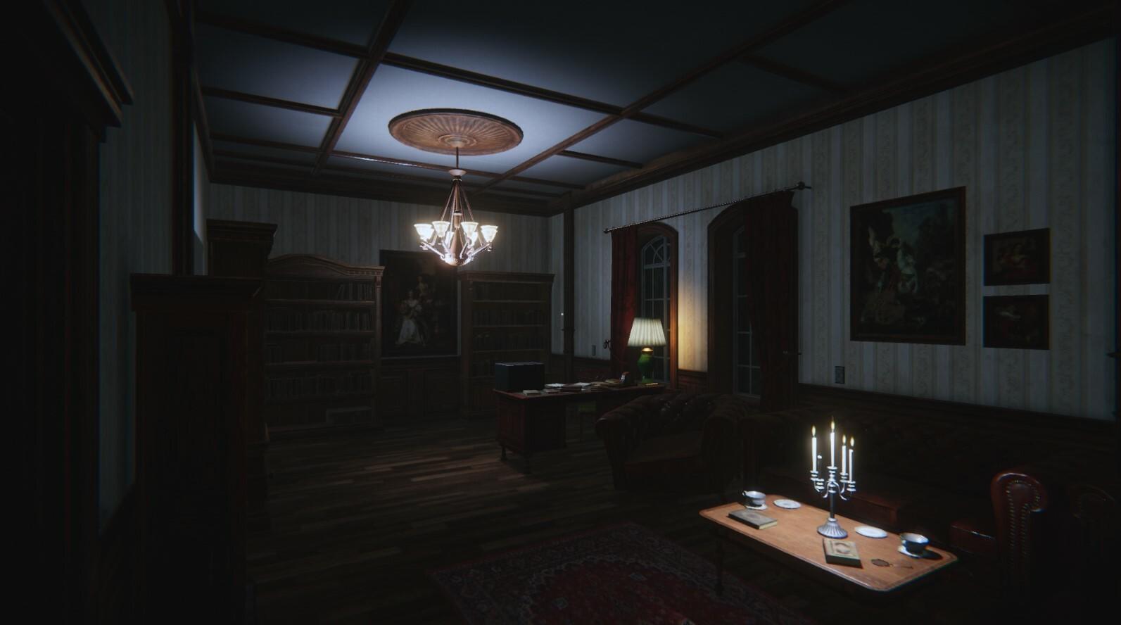 Lost Manor Game Screenshot