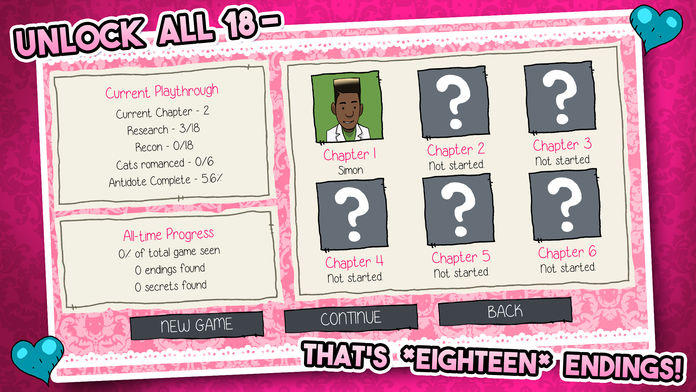 Purrfect Date Game Screenshot