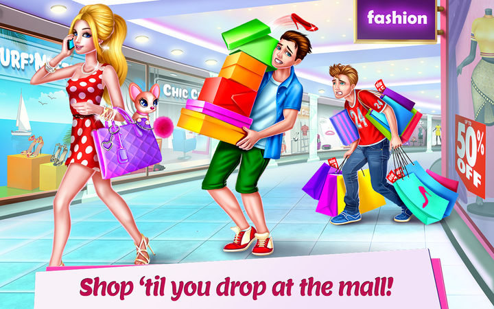Screenshot 1 of Pambabae sa Shopping Mall: Chic Game 2.6.4
