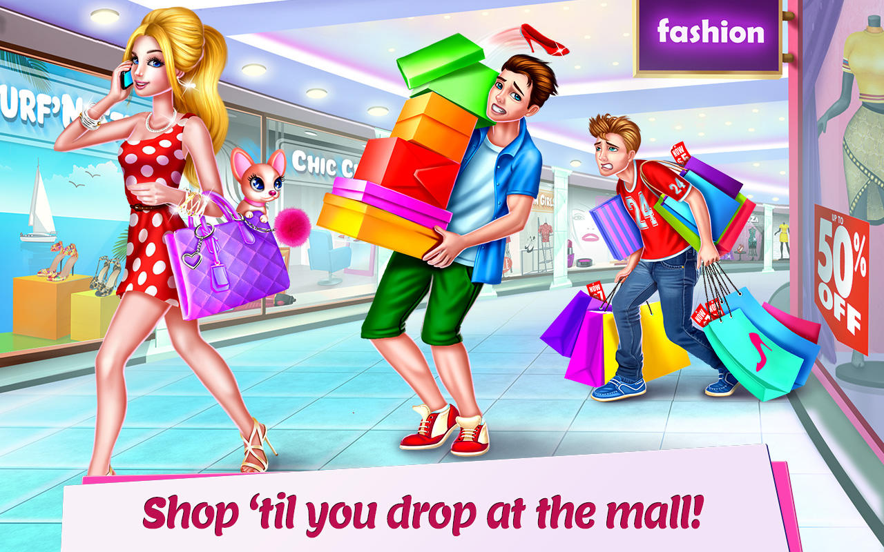 Shopping Mall Girl: Chic Game Game Screenshot
