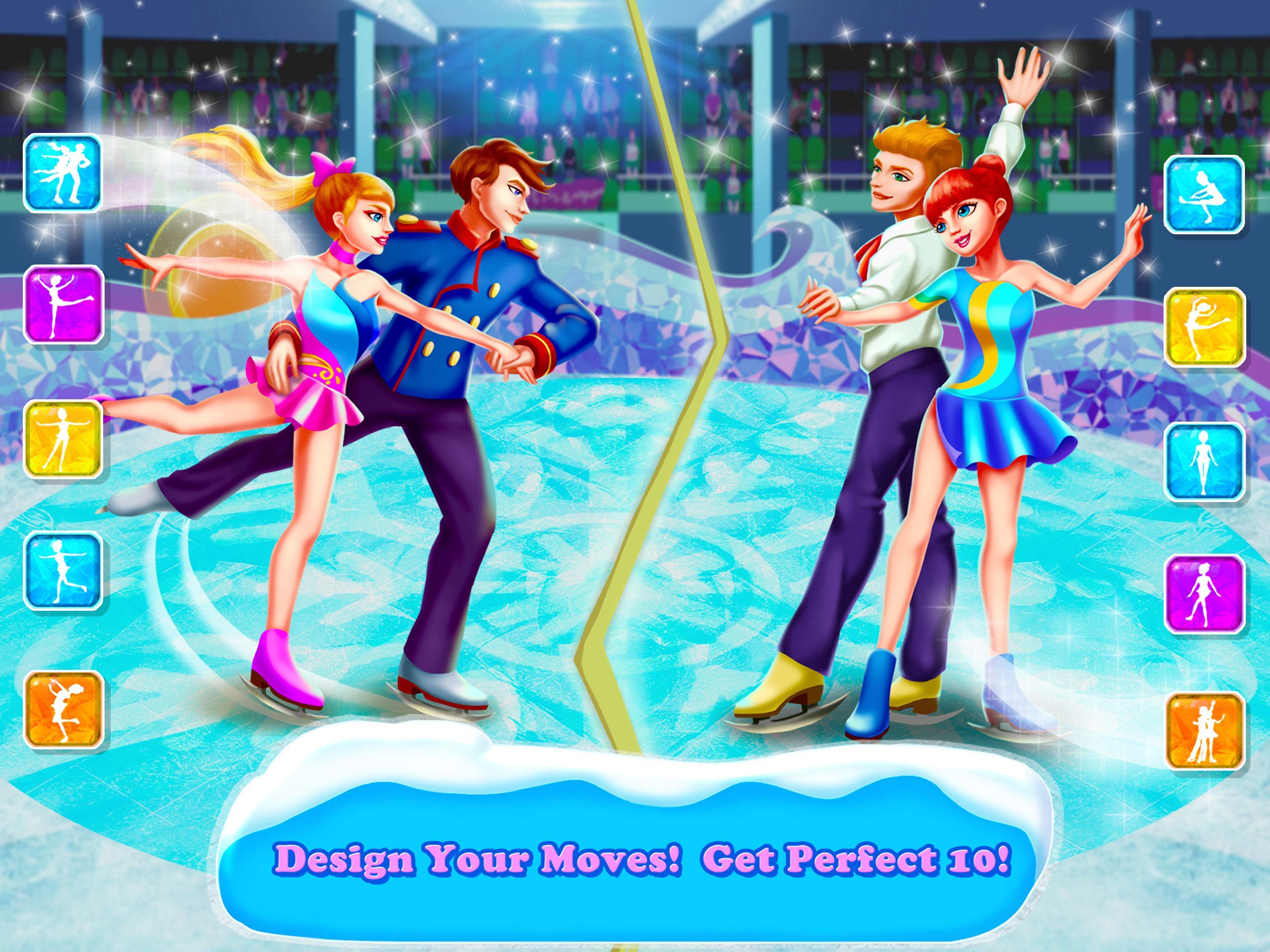 Ice Skating Ballerina: Winter  Game Screenshot