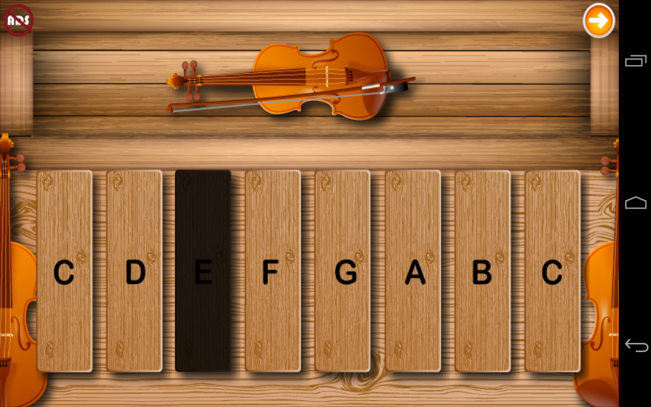 Toddlers Violin Game Screenshot