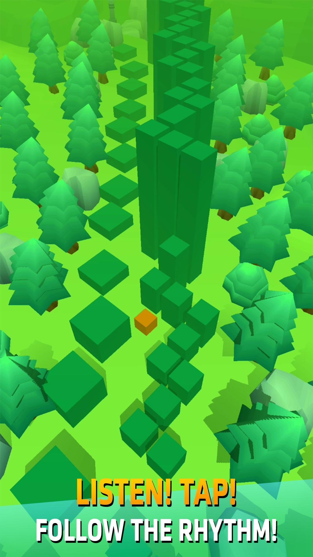 Screenshot of Dancing Road Line-Dancing Music Line