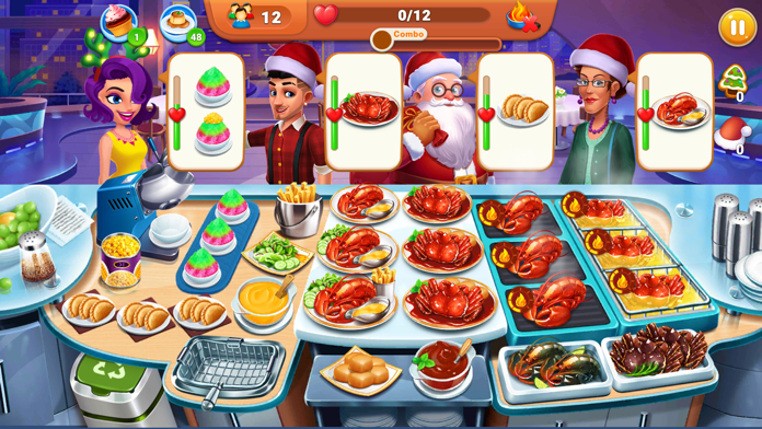 Screenshot 1 of Cocinar el país de las maravillas: juego de chef 