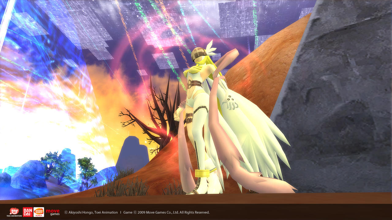 Screenshot of Digimon Masters Online