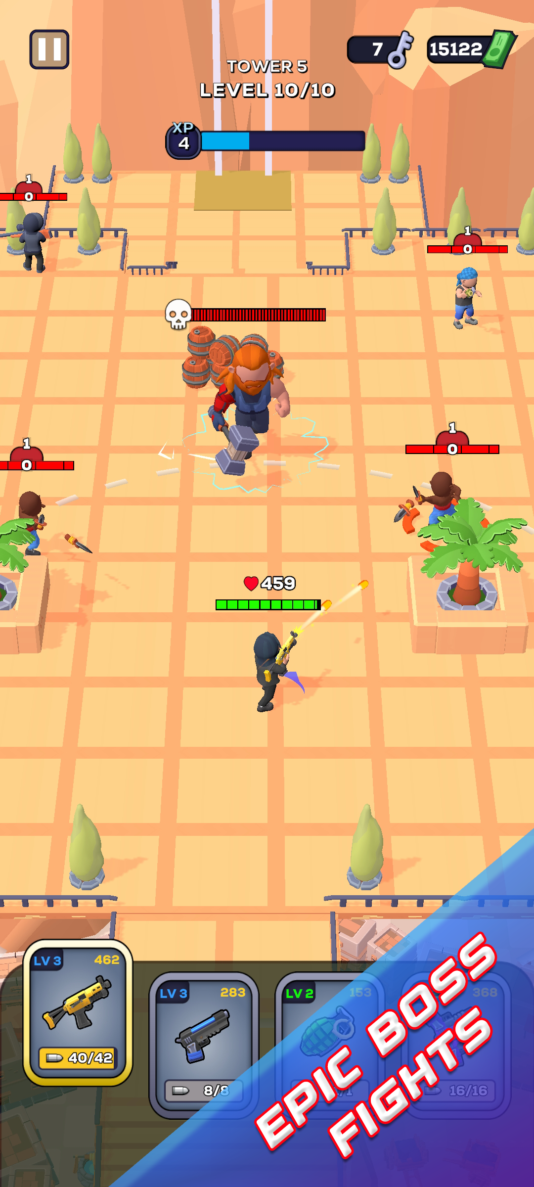 Action Tower Game Screenshot