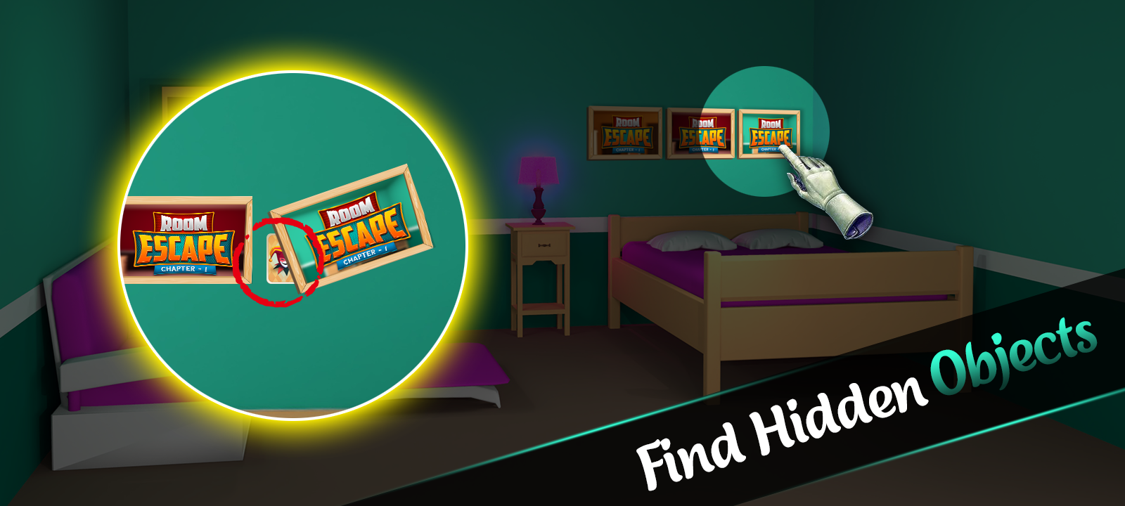 Screenshot of 3D Room Escape : Modern House