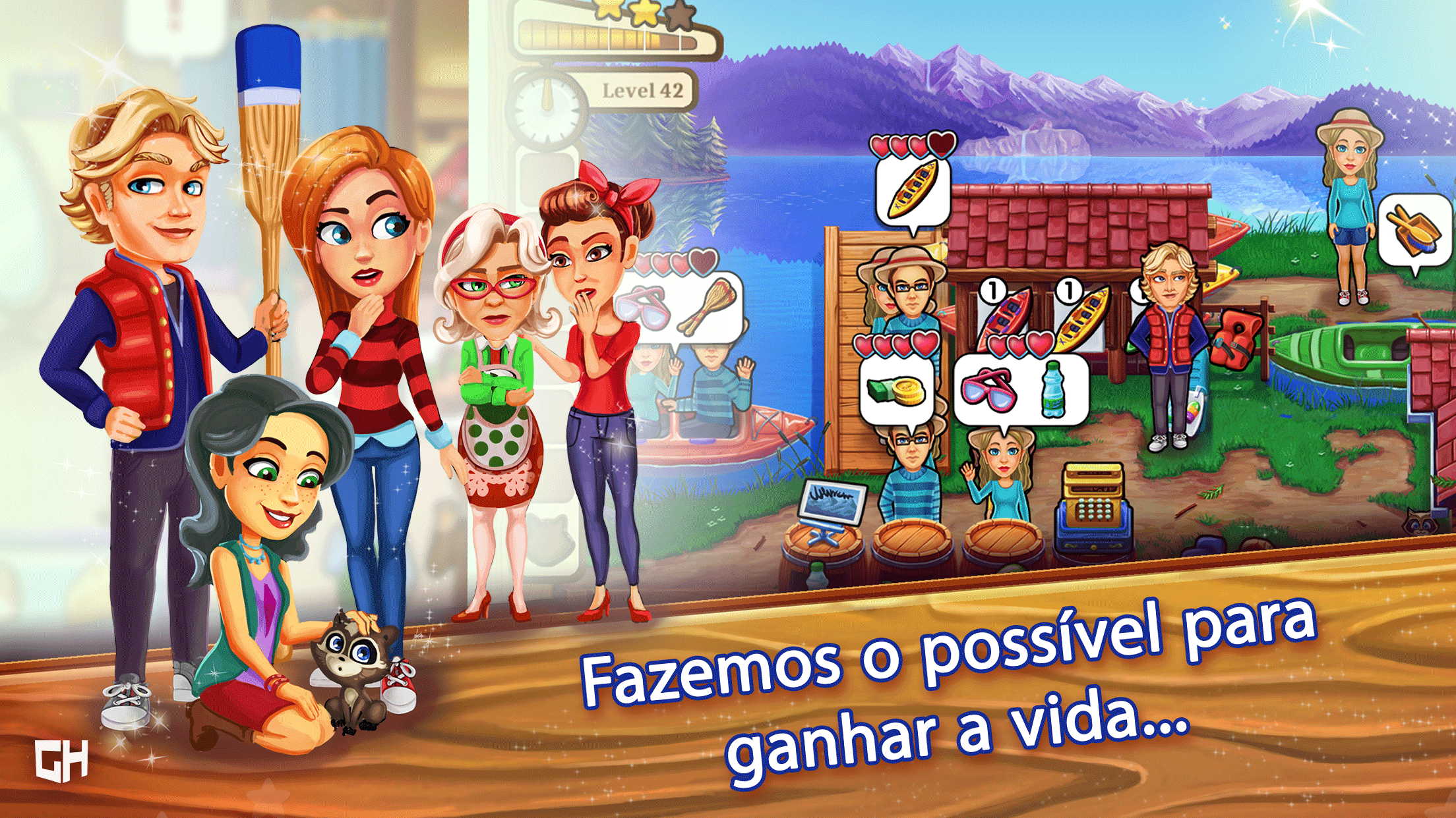 Captura de Tela do Jogo Welcome to Primrose Lake