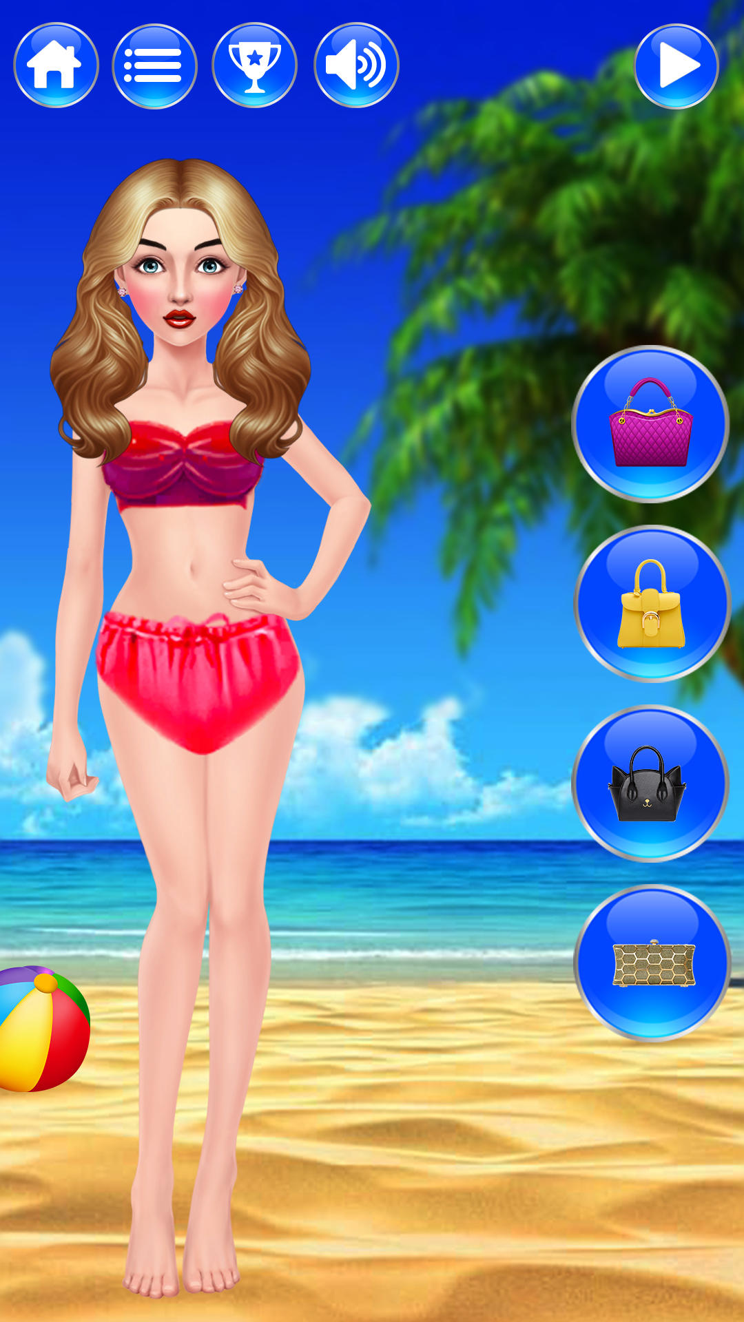 Cuplikan Layar Game Fashion Competition Dress up