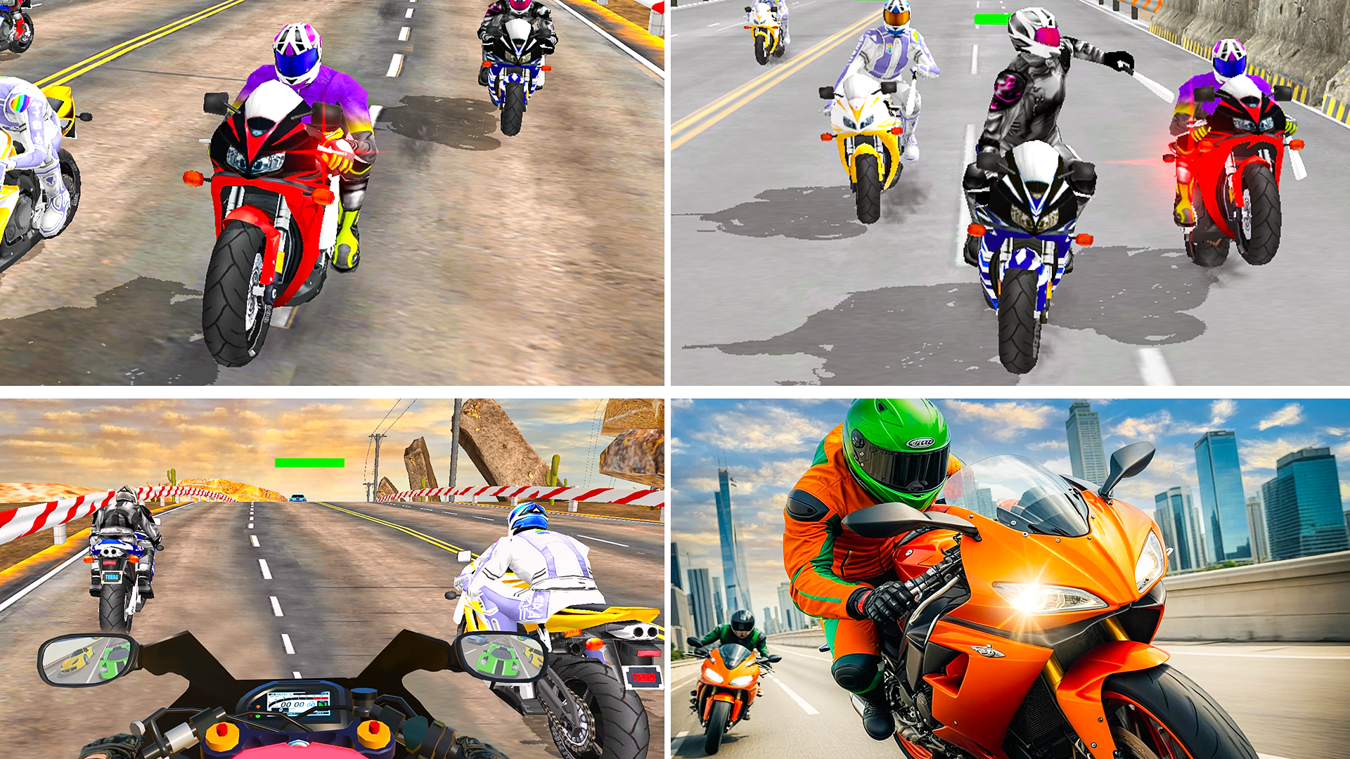 Moto Bike Racing Legends 遊戲截圖