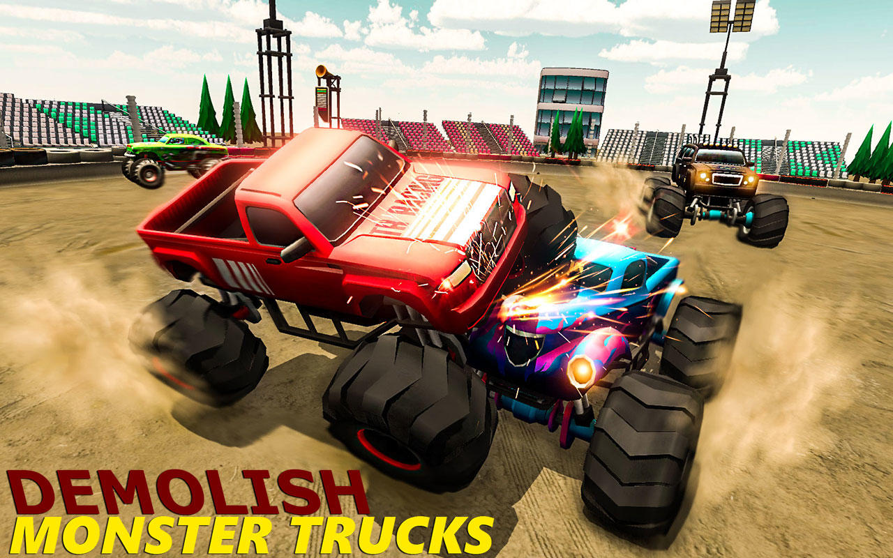 Captura de Tela do Jogo Demolition Derby-Monster Truck