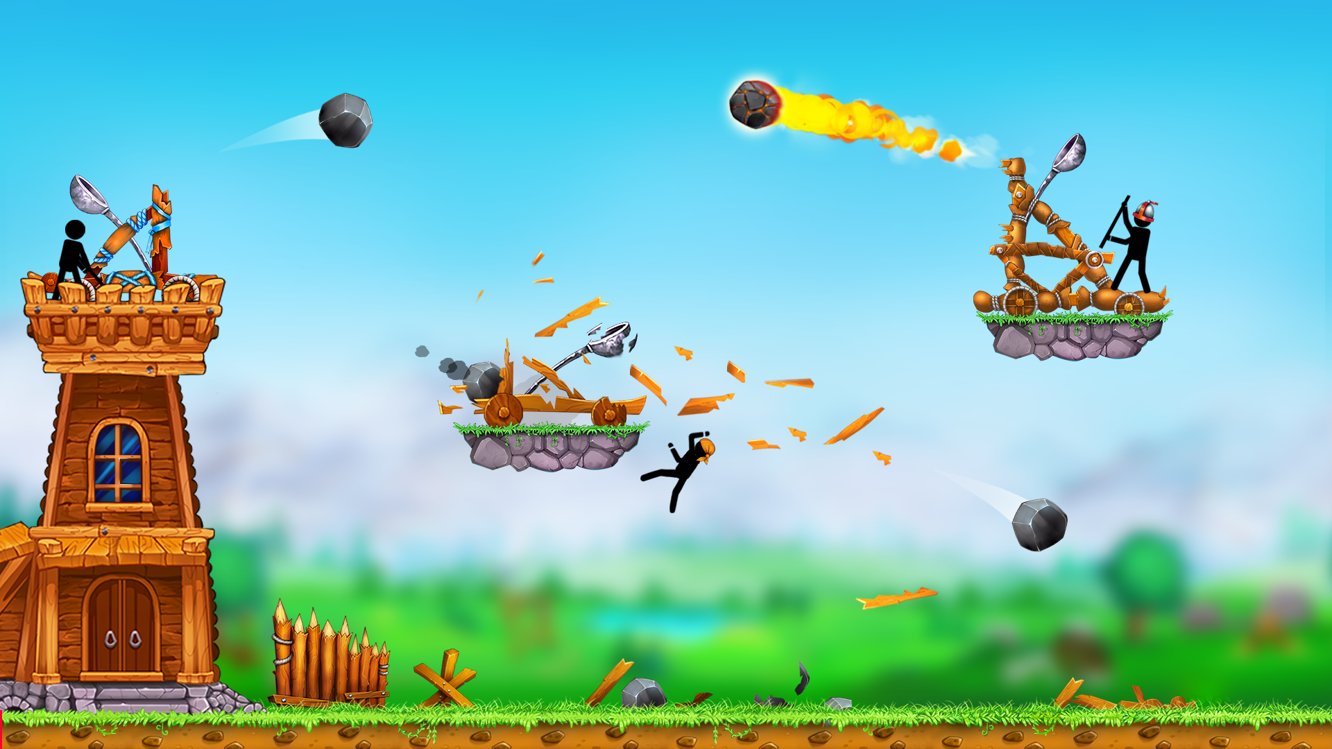 Скриншот игры The Catapult 2 : bone masters