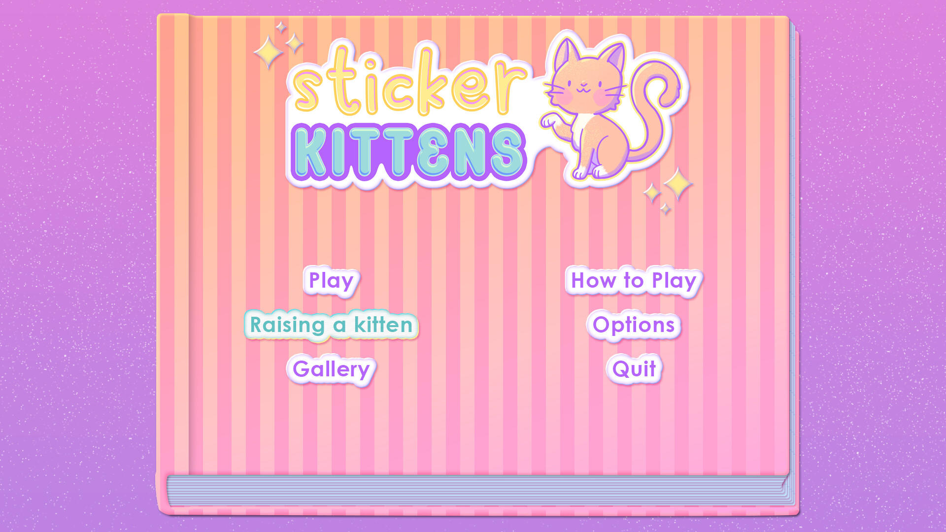 Sticker Kittens screenshot game