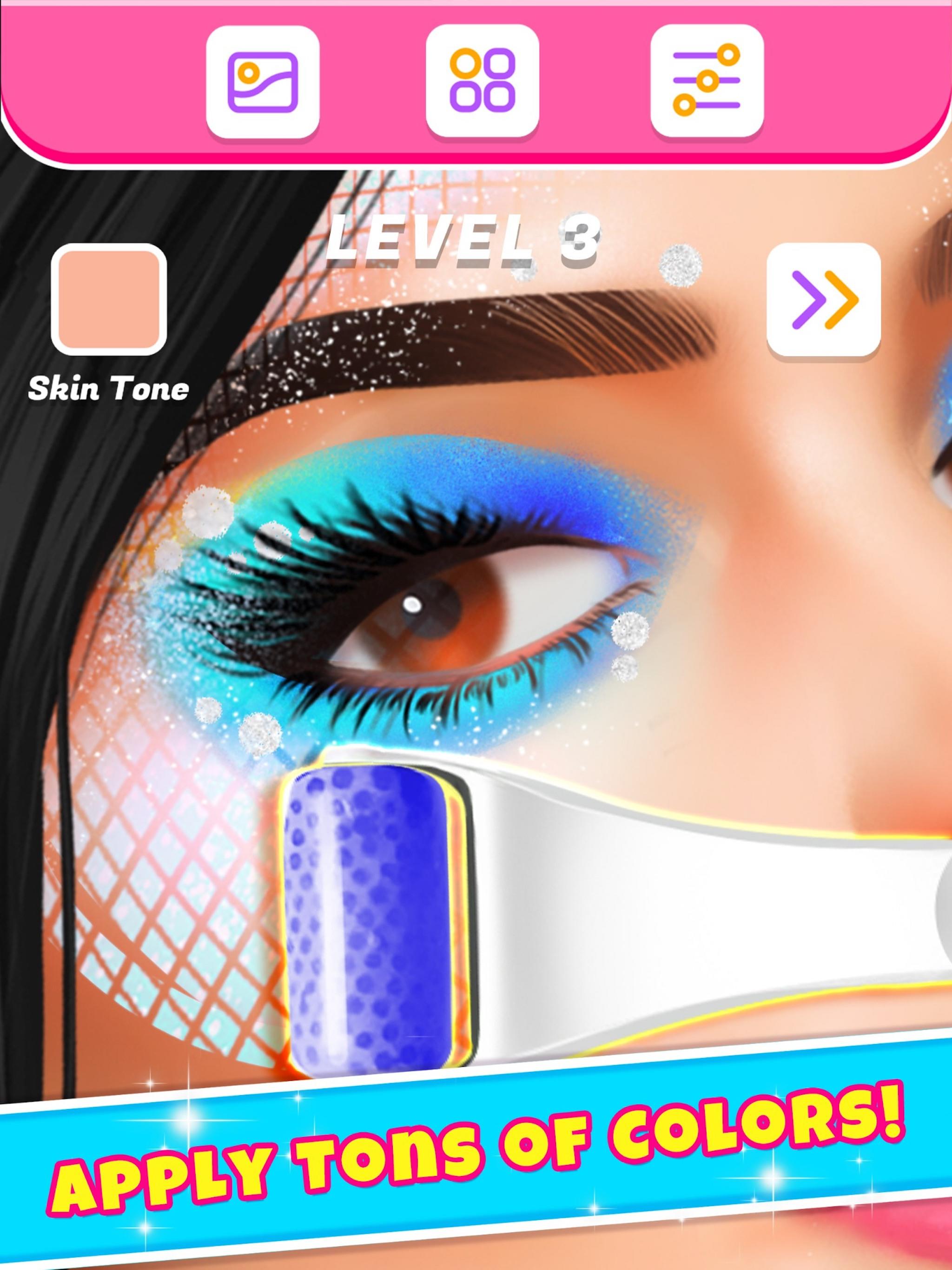 Eye Makeup Artist Makeup Games ゲームのスクリーンショット