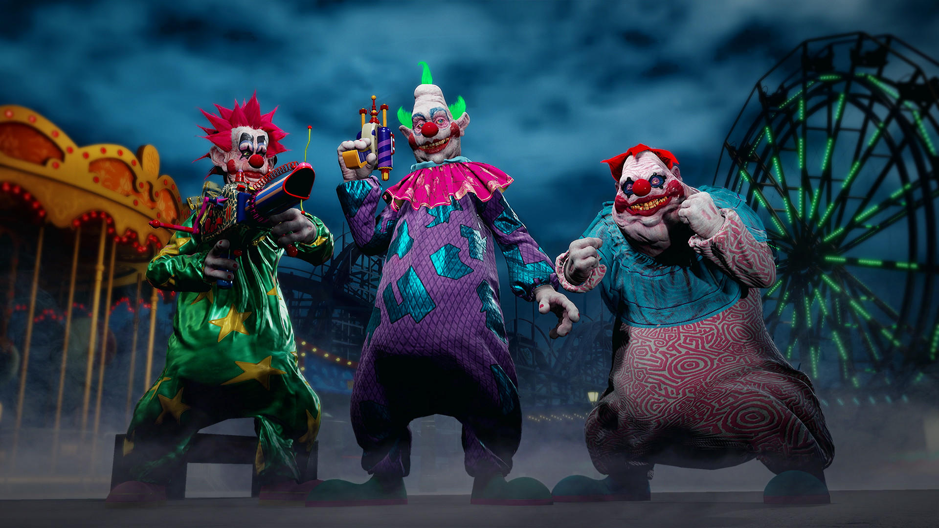 Killer Klowns from Outer Space: The Game遊戲截圖