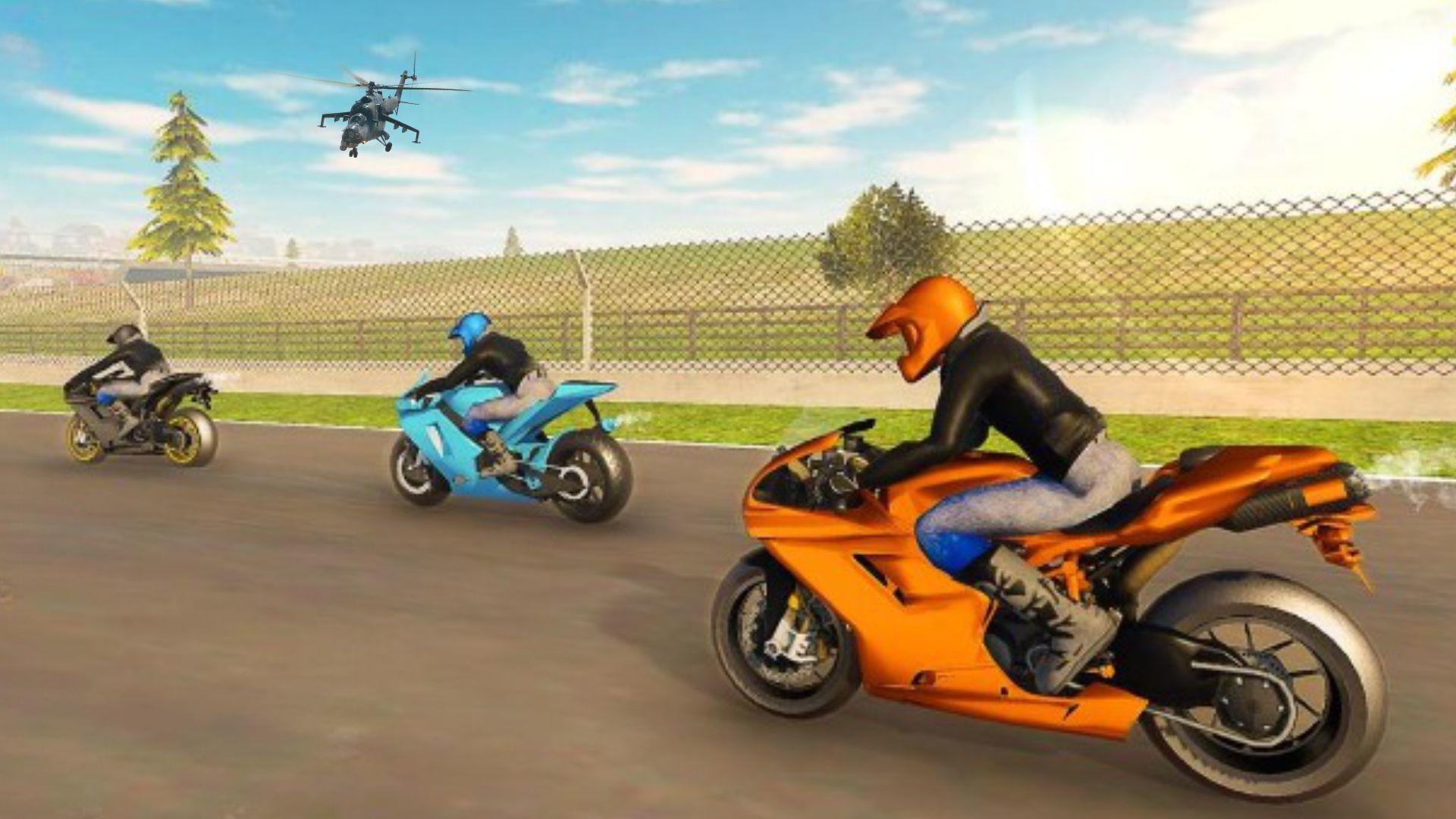 Rally Bike Racing-Moto Race 3D Game Screenshot