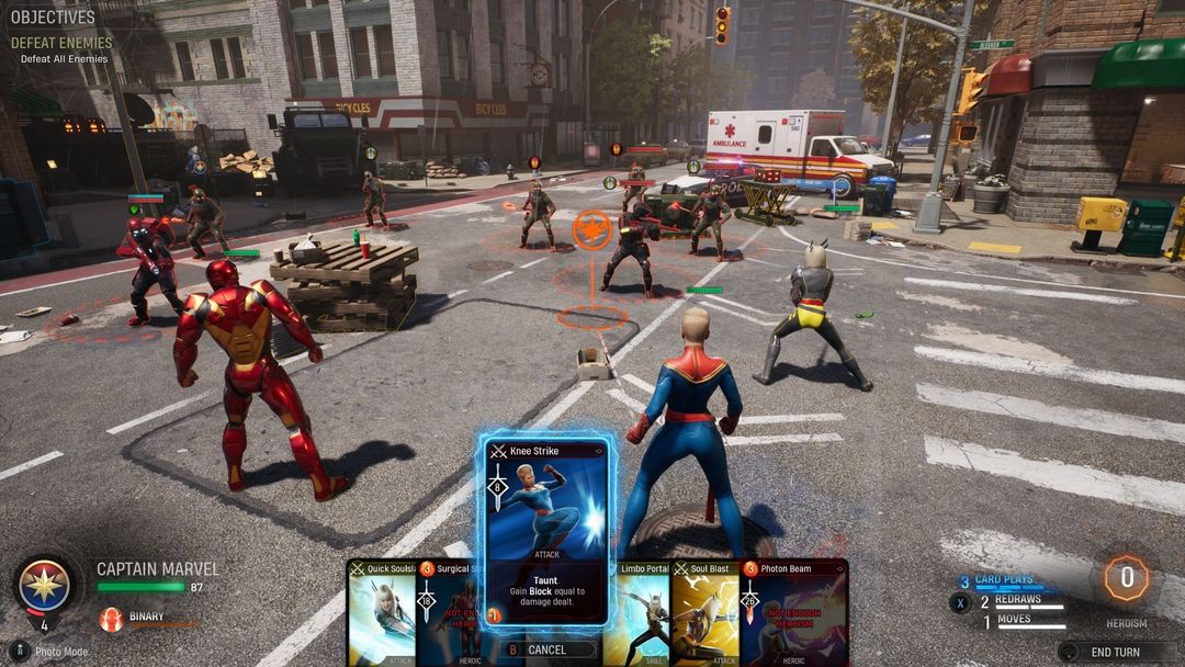 Marvel's Midnight Suns screenshot game