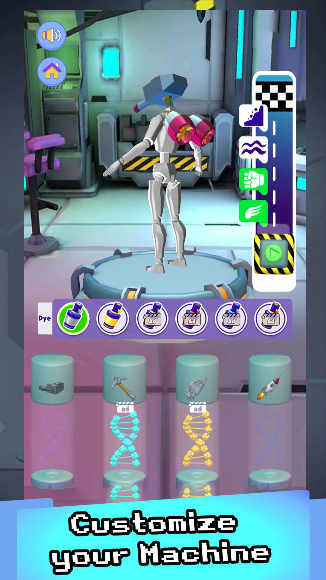 Iron Machine Merge Game Screenshot