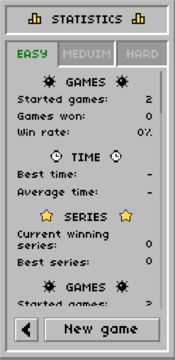 지뢰 찾기 게임 스크린샷